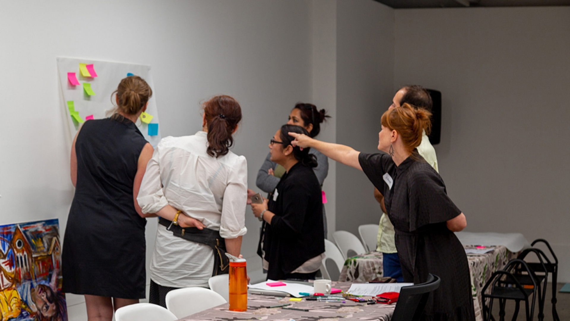 Photo of participants engaging in a workshop